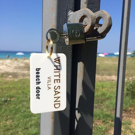 White Sand Villa Koviou Beach Nikiti Sithonia Exterior photo