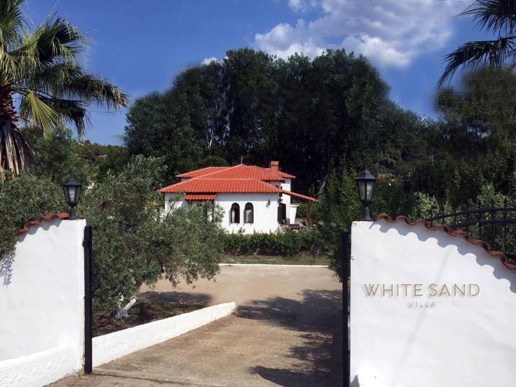 White Sand Villa Koviou Beach Nikiti Sithonia Exterior photo