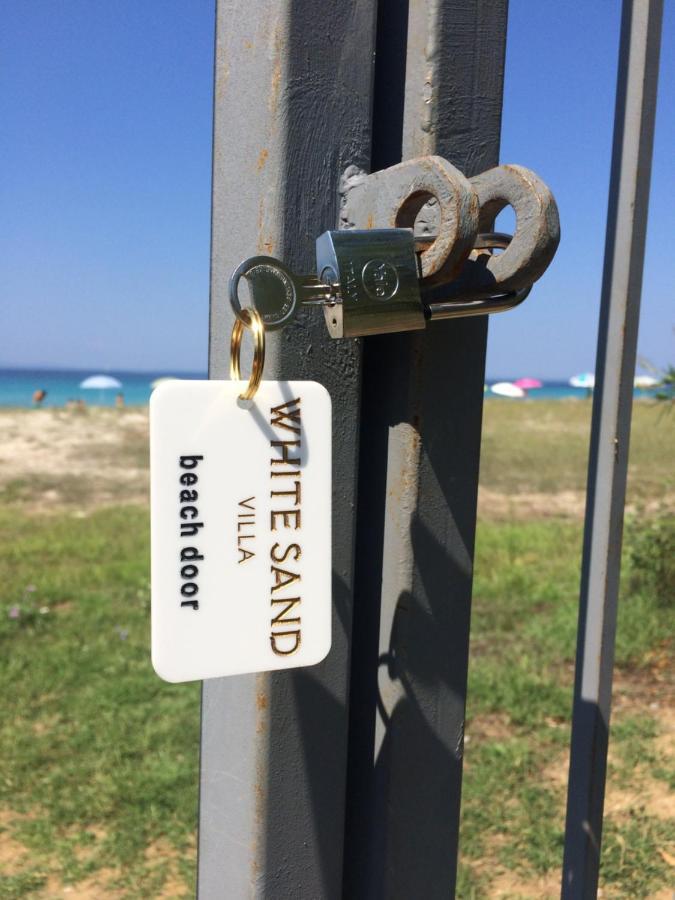 White Sand Villa Koviou Beach Nikiti Sithonia Exterior photo